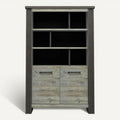 **Moderne boekenplank met extra opbergruimte**